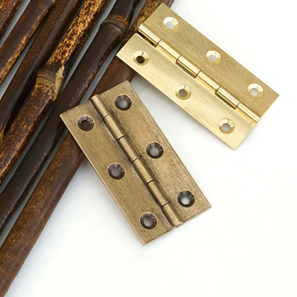 Furniture Hardware Brass - 1–6 шт. латунных петель 1/1,5/2/2,5/3/3,5/4 дюйма