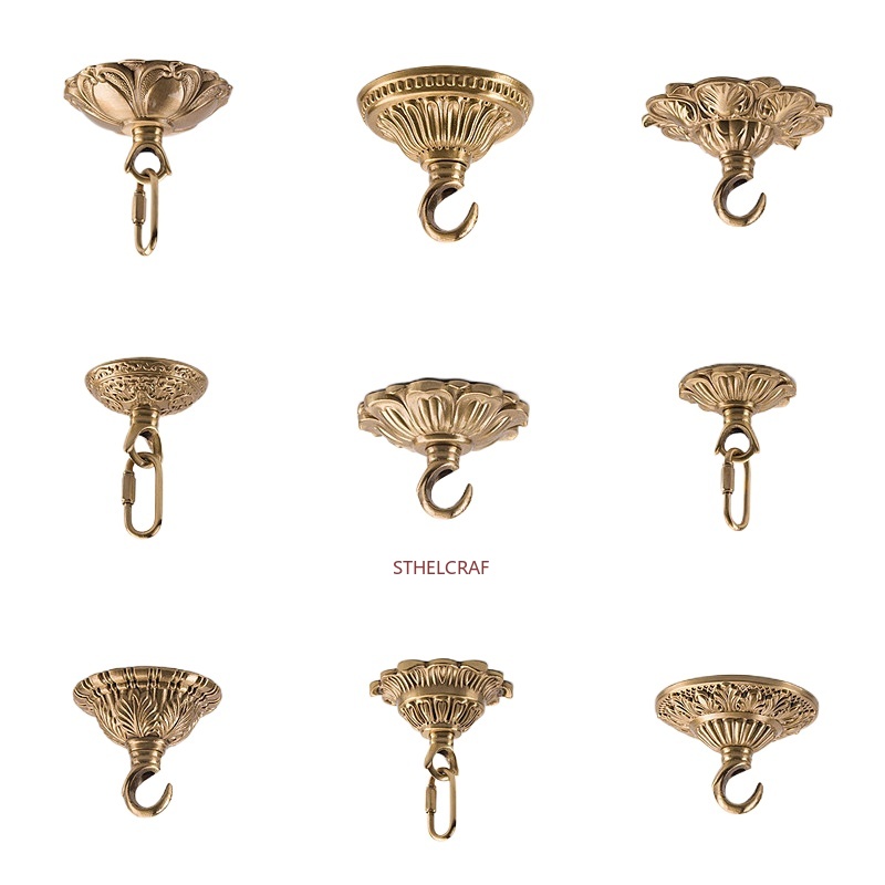 Furniture Hardware Brass - 1 шт. Высококачественный латунный крючок для
