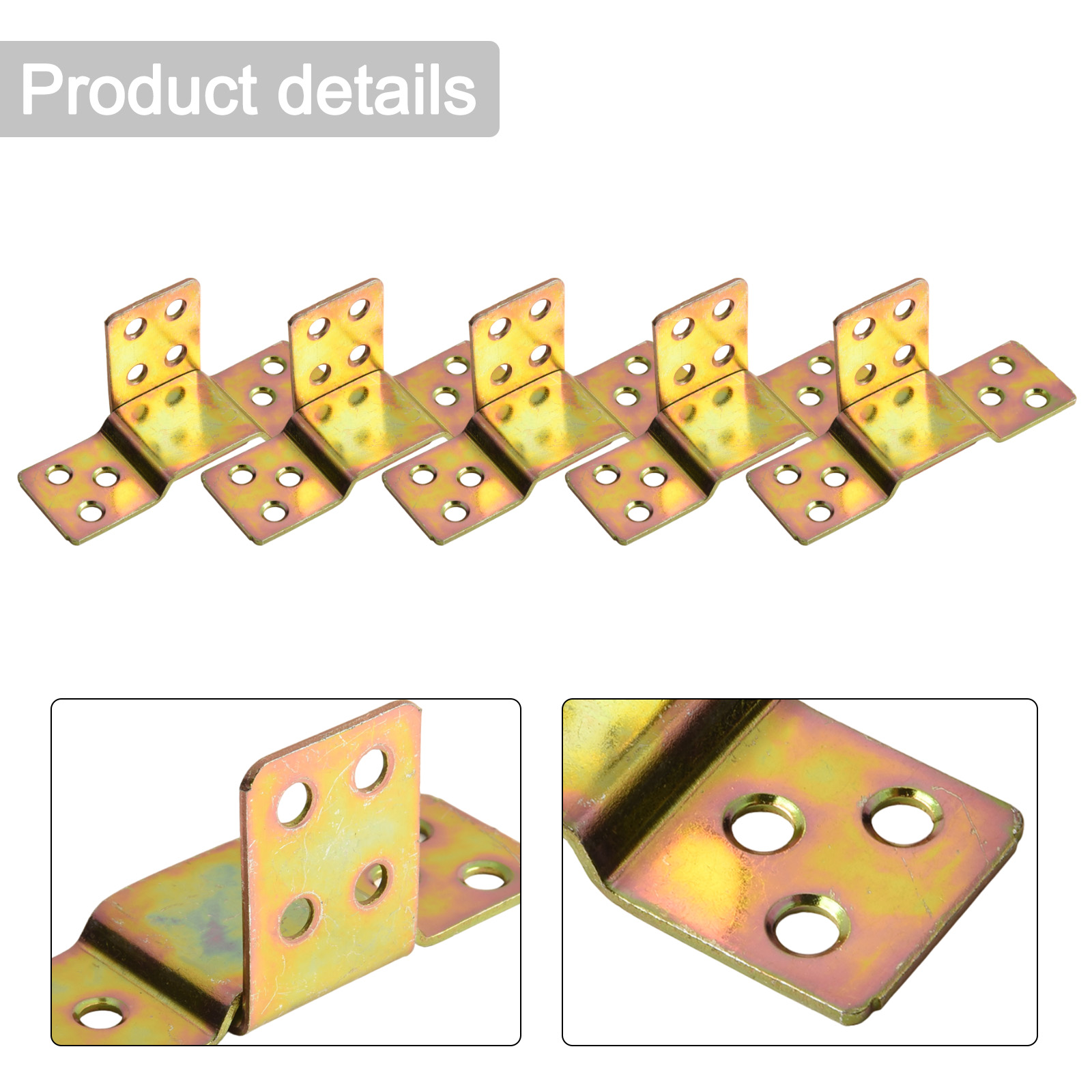 Furniture Hardware Replacement - 5 шт. металлических креплений для кроватных
