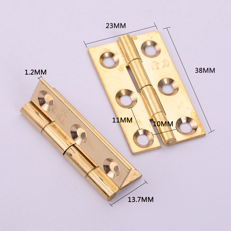 Furniture Hardware Brass - 2 шт./лот, латунная мебельная петля, 38