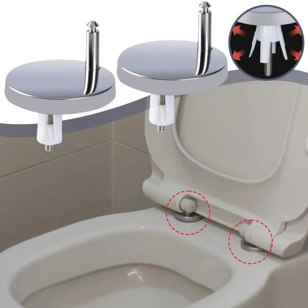 Furniture Hardware Replacement - 1 пара соединителей для сиденья унитаза