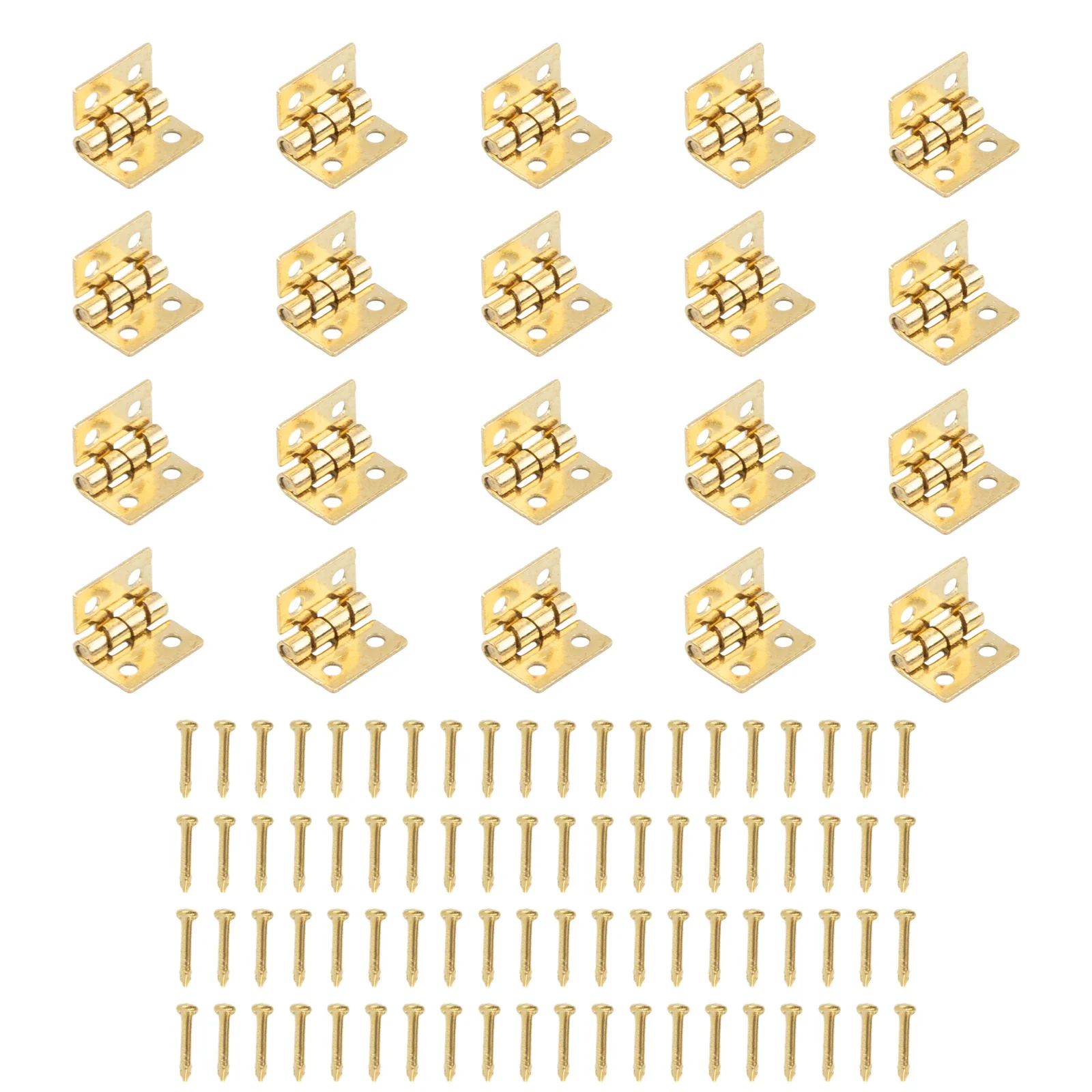 Furniture Hardware Brass - 20 шт. петля 80 * набор
