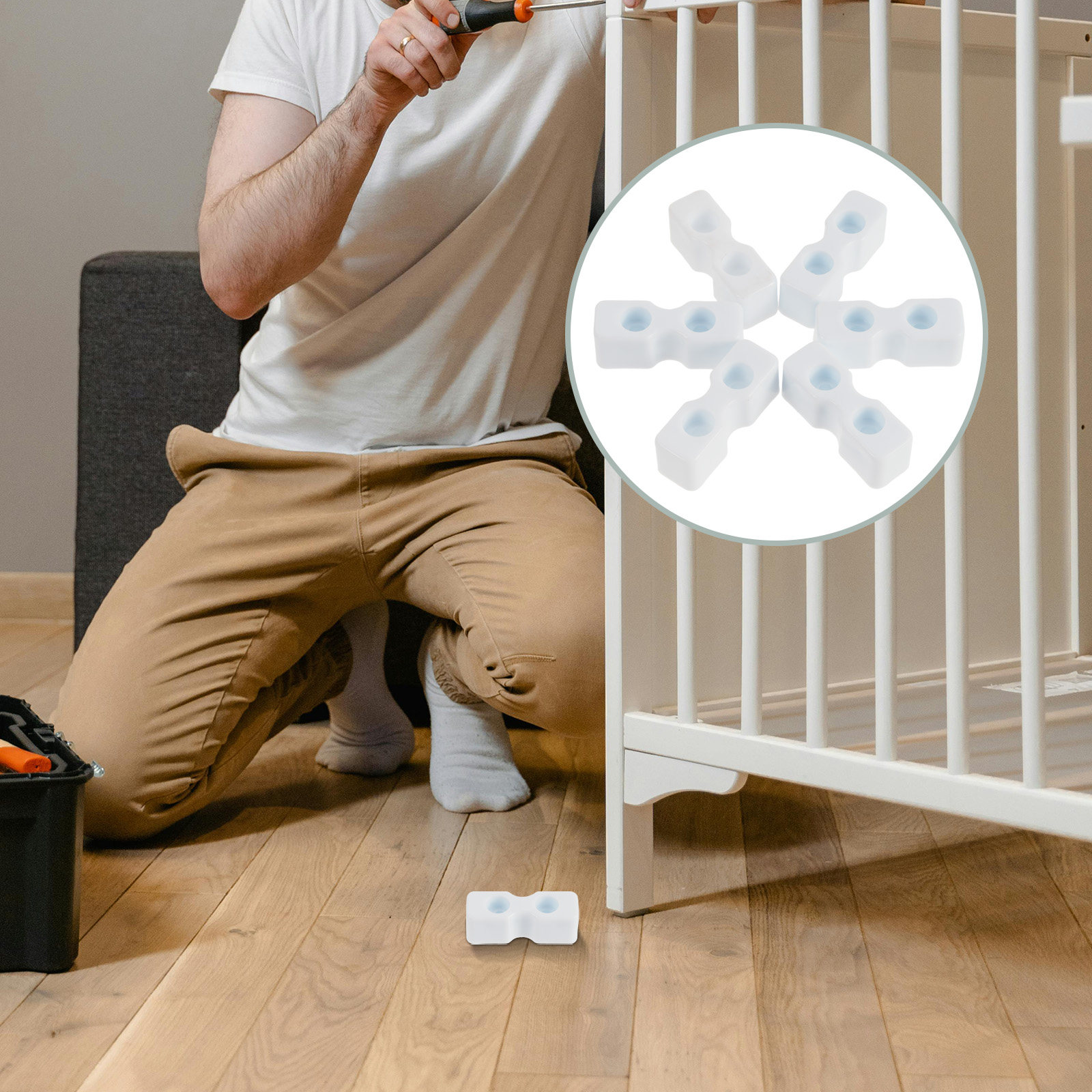 Furniture Hardware Fittings - 20 шт. винтов для детской кроватки,