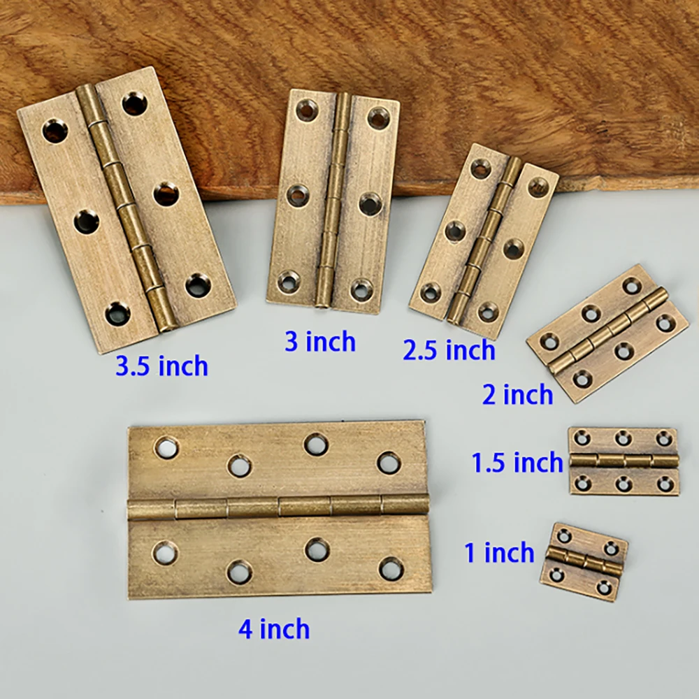 1–6 шт. латунных петель 1/1,5/ – обзор и цена Furniture Hardware Brass