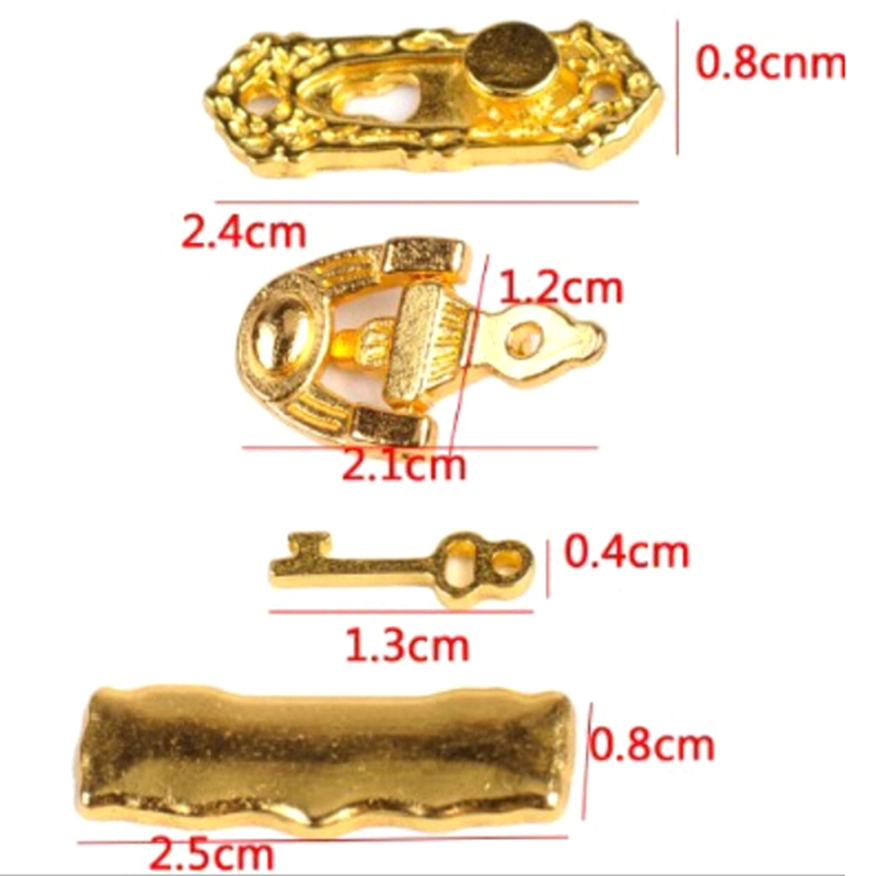 1:12 4 шт. набор металлических – обзор и цена Furniture Hardware Fittings