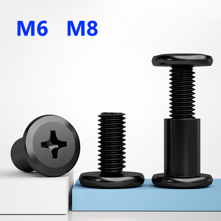 Винты-шайбы Yiqianyuan из черн – обзор и цена Furniture Hardware Barrel Nut