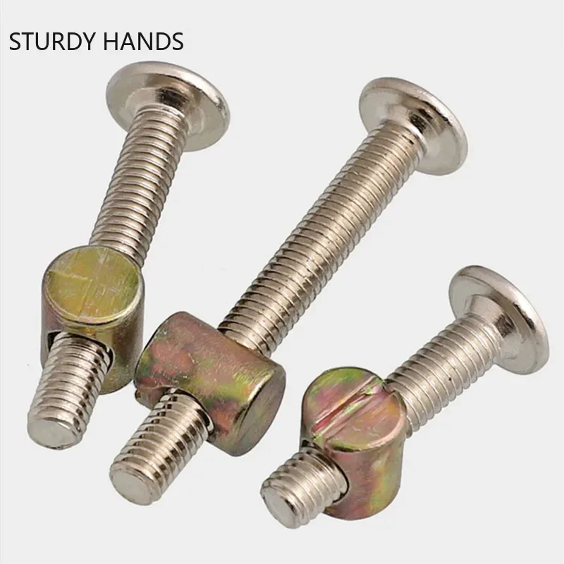 Набор мебельных болтов и гаек  – обзор и цена Furniture Hardware Barrel Nut