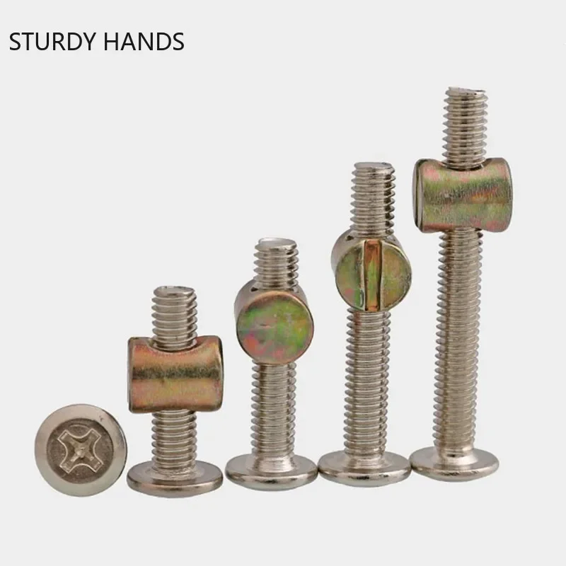 Набор мебельных болтов и гаек  – обзор и цена Furniture Hardware Barrel Nut