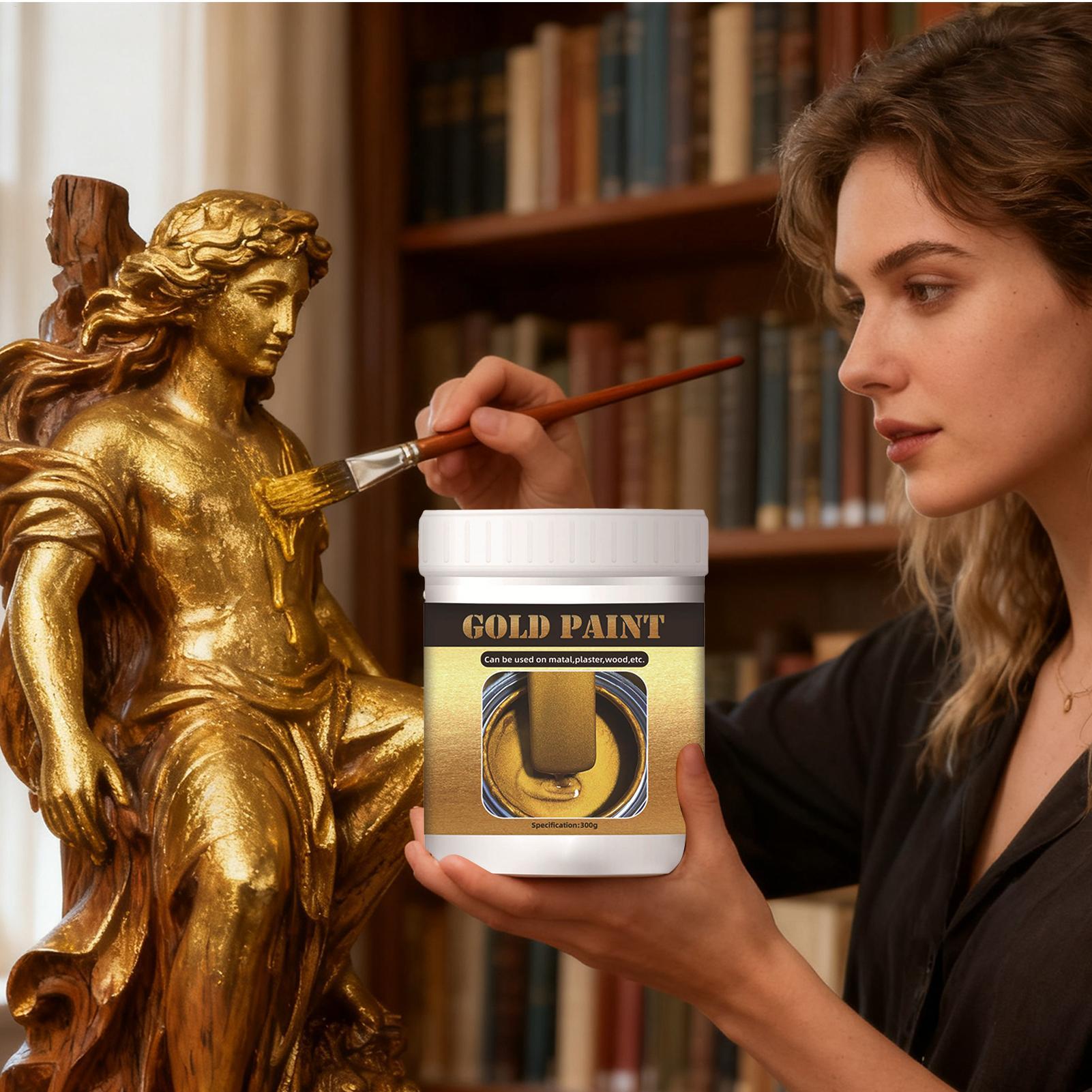 Золотая краска для рукоделия,  – обзор и цена Furniture Hardware Paint