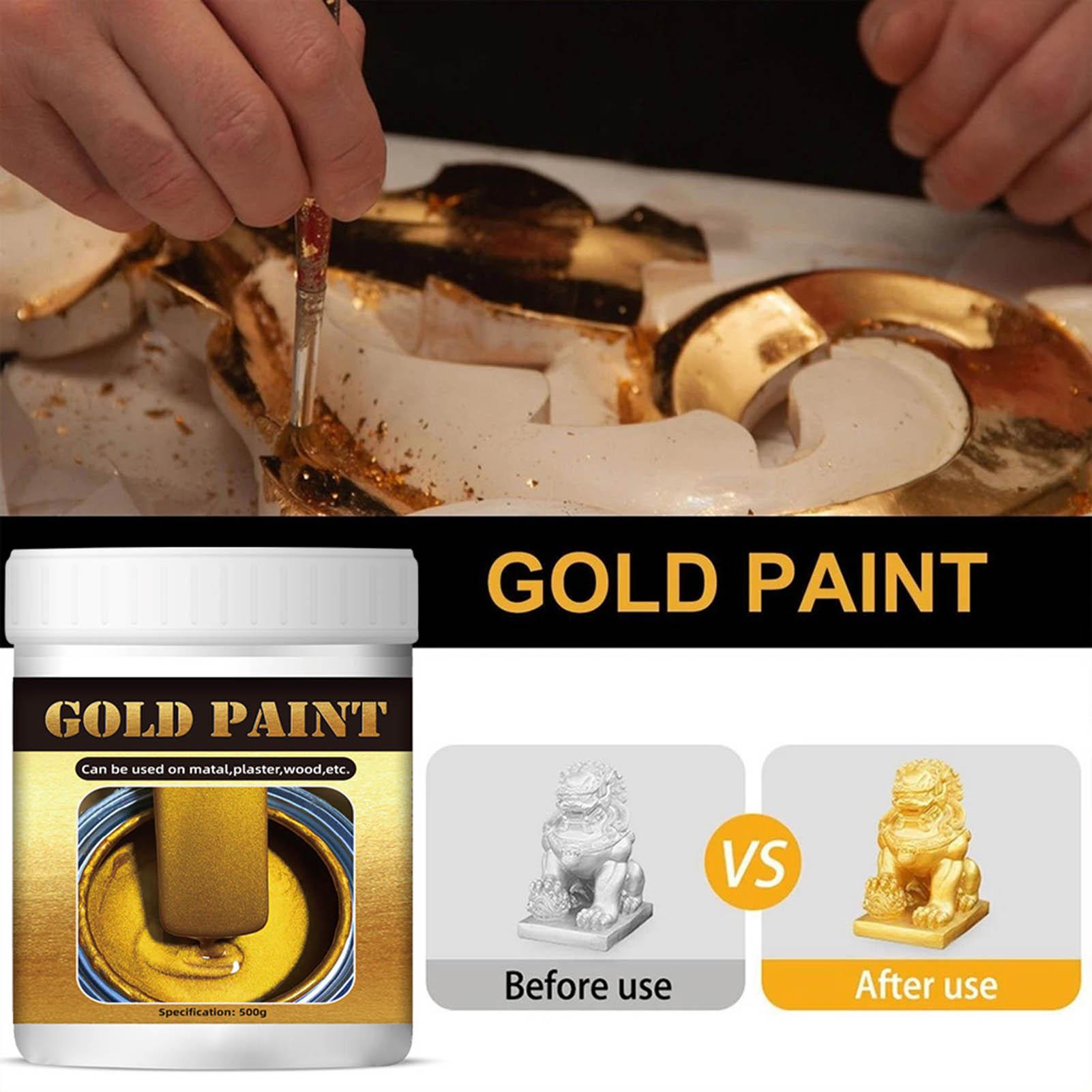 Золотая краска для рукоделия,  – обзор и цена Furniture Hardware Paint