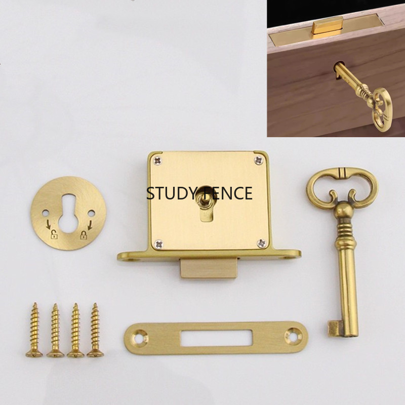 1 шт. антикварный металлически – обзор и цена Furniture Hardware Brass