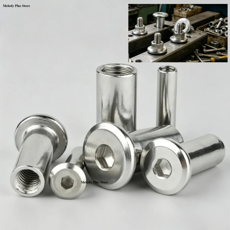Гайка-бочонок M3 M4 M5 M6 M8 с – обзор и цена Furniture Hardware Barrel Nut