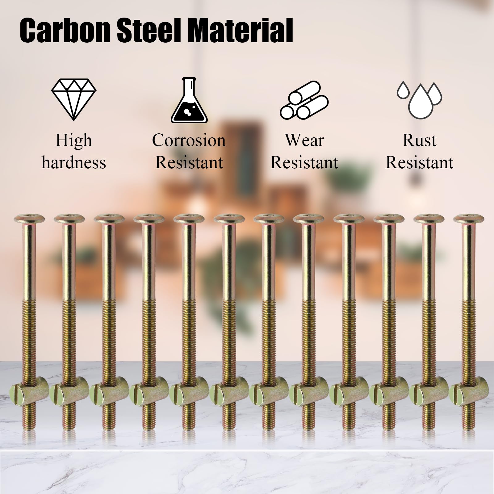 Набор из 8 комплектов мебельны – обзор и цена Furniture Hardware Barrel Nut